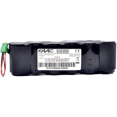 FAAC 101213 Replacement Siren Alkaline Battery Kit