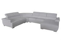 Sofa Ecksofa Design Polster Eckcouch Eckgarnitur Couch Wohnlandschaft Uform +Usb