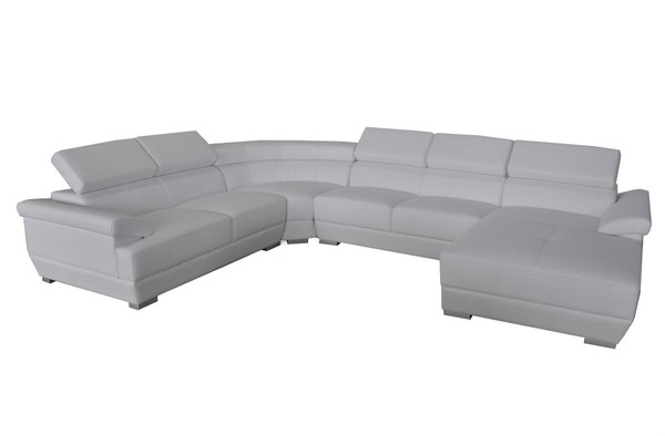 Sofa Ecksofa Design Polster Eckcouch Eckgarnitur Couch Wohnlandschaft Uform +Usb-image