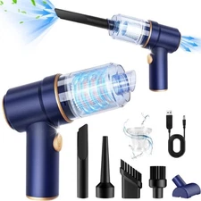 KMM Handheld Car Vacuum Cleaner, 9000Pa Vacuum Cleaner and Air Duster 120W