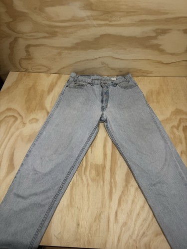 Vintage Levi’s 550 Orange Tab W34 L32 Button 554 USA 80s 90s Relaxed Fit Jeans