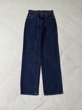 VTG Levis 501 STUDENT Jeans Blue 24x28 Button Fly Made In USA 701-0115