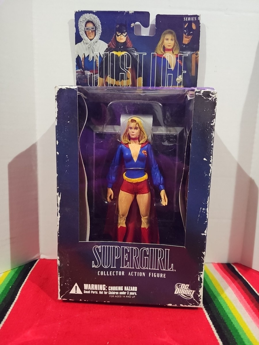 DC Direct Justice League SUPER GIRL By Alex Ross Action Figure w