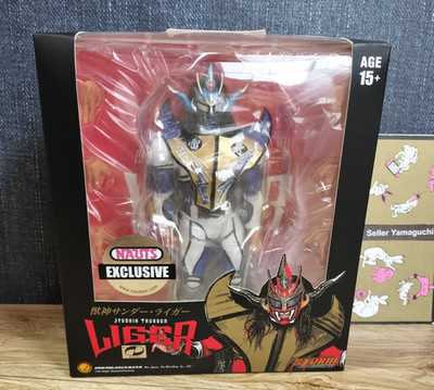 STORM COLLECTIBLES Jushin Thunder Liger Figure Nauts Exclusive 1/300 Blue New