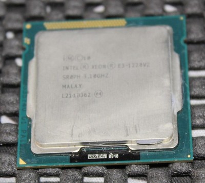 Intel Xeon E3-1220v2 3,10ghz Quad Core Sockel LGA1155 Prozessor SR0PH