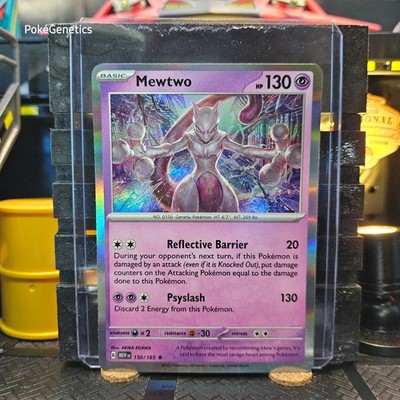 Mewtwo 151 Holo Pokémon TCG 150/165 Scarlet & Violet Rare