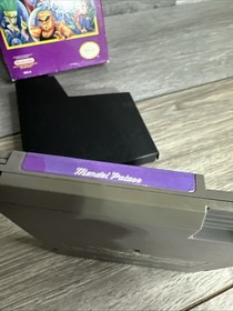 Nintendo NES Game Mendel Palace CIB Complete In Box Box Protector Manual