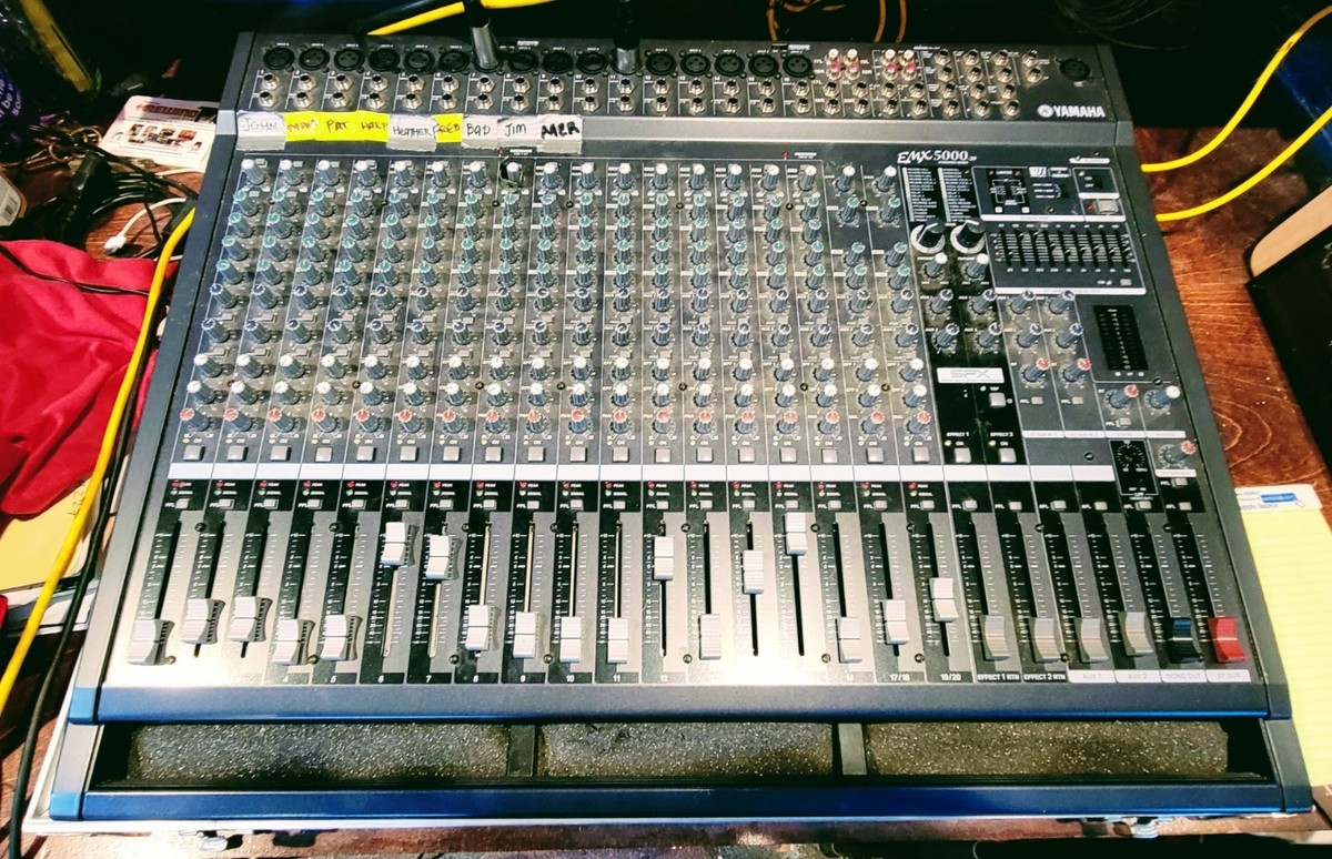 Yamaha EMX 5000-12 channels Mixer, working condition | eBay