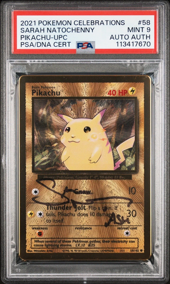 Pokémon TCG Professional Sports Authenticator (PSA) Metal Grade 9