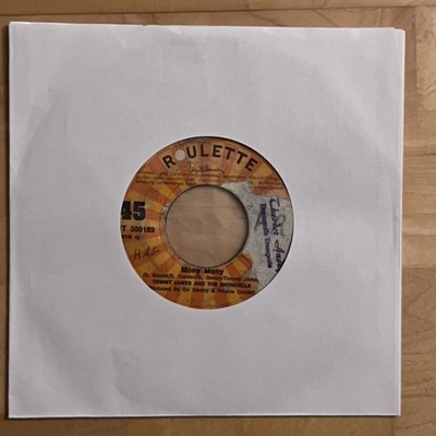Vinyl 7'' Single: Tommy James And The Shondells   Mony Mony   (VG+/no cover)