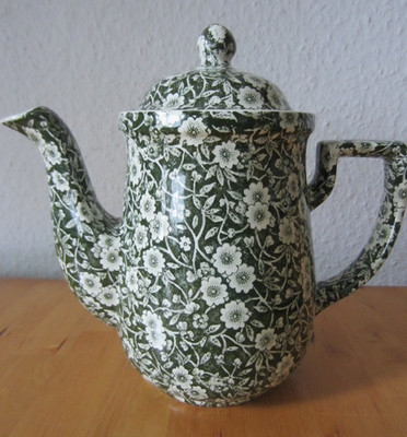 Calico Burleigh grün Kaffeekanne green