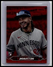 2024 Stadium Club #228 Austin Martin Red Foil