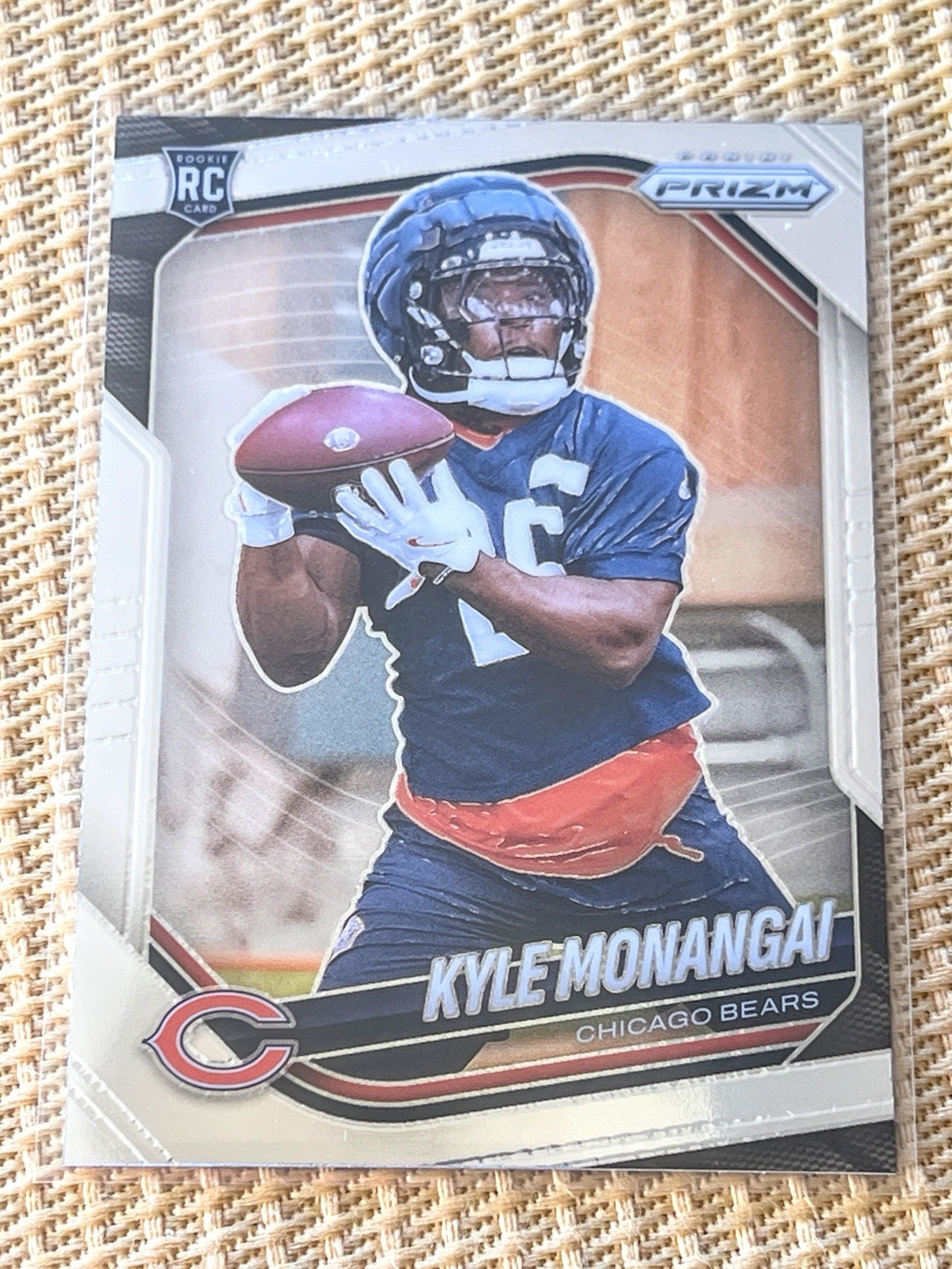 2025 Kyle Monangai Chicago Bears Panini Prizm RC #348 🔥 🔥 🔥