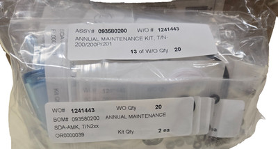 Teledyne Analyzer Annual Maintenance Kit 93580200 T200 T200P 201 NEW