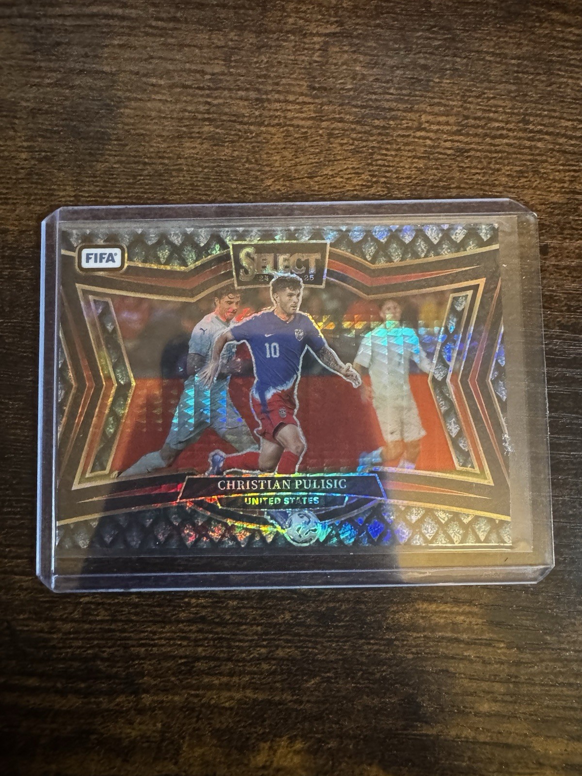 2024-25 Panini Select FIFA Jade Dragon Scale #/28 Christian Pulisic USA 