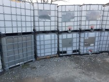 1000 Liter IBC Gitterbox Brennholz Hochbeet Kompost Regentonne Wassertonne Regen
