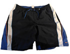 Nike Swim Shorts Mens XXL Colorblock Black Blue White Orange Piping — photo 2
