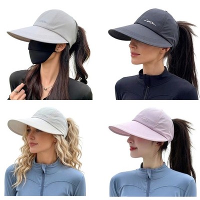 2pcs Modern Adjustable Hat For Sports Enthusiasts Multipurpose Sun Visors Hat