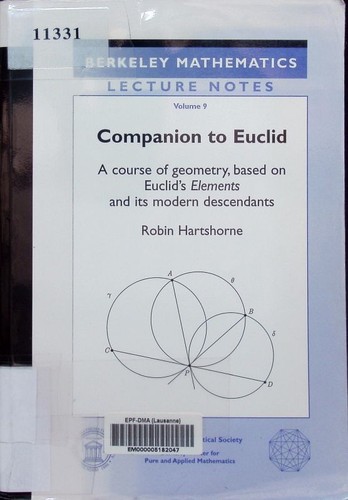 Companion to Euclid a course of geometry, based on "Euclid's elements" and its m