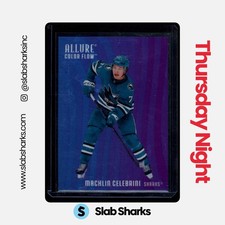 2025 UPPER DECK ALLURE #CF-28 MACKLIN CELEBRINI COLOR FLOW BLUE-PURPLE