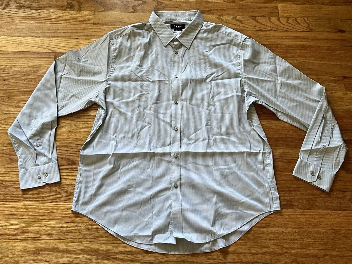 DKNY Slim Dress Shirts for Men for sale | eBay