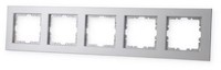 Kopp Abdeckrahmen 5-Fach, HK07, Stahl (402947006)