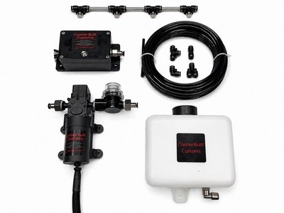 WOT-Controlled Intercooler Water Spray Kit -BLACK