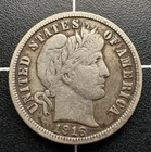 1916-S Barber Dime 10C 90% Silver