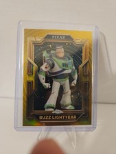 2025 Topps Chrome Gold Pixar Buzz Lightyear Refractor Card #2