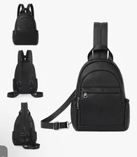 CLUCI Sling Bag for Women Leather Women's Backpack Small Convertible Backpack Pu