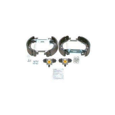 Bremsbackensatz Bosch 0204114546 Kit Superpro für Audi Seat Skoda VW Hinterachse