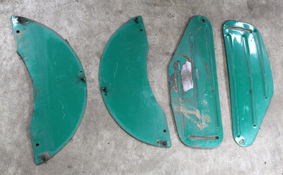 WEED EATER 17'' CRT WER500 WER500H SIDE SHIELDS 104101X550 104085X550 - SHELF F