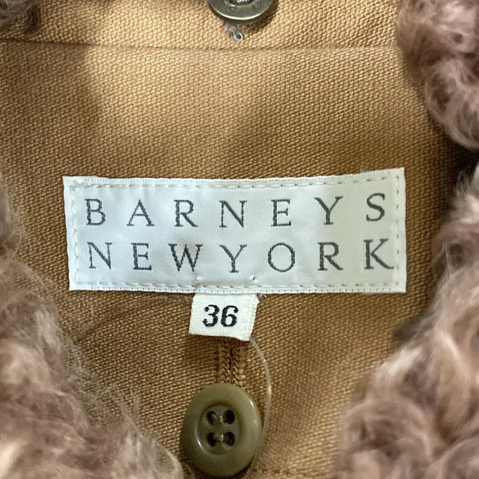 Auténtico abrigo para mujer BARNEYSNEWYORK - marrón Foto 3 de 4