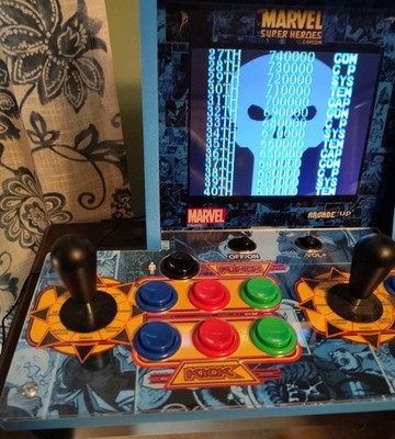 Arcade1Up Marvel Super Heroes Capcom Countercade Arcade Cabinet
