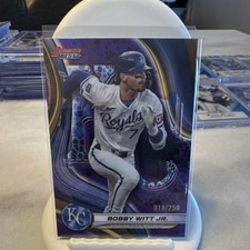 Topps 2024 Bowman's Best Bobby Witt Jr. Purple Refractor Serial #30/250 Royals