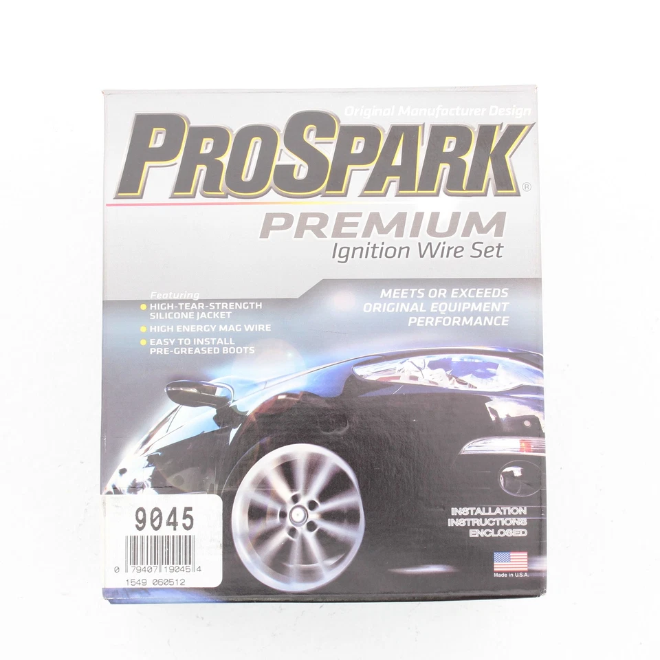 Cable de encendido de bujía ProSpark Premium 9045 para 74-76 Caprice Corvette Impala Foto 4 de 4