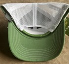 John Deere Trucker Hat Cap Adult Mesh Snapback Green and White Small Logo — photo 3