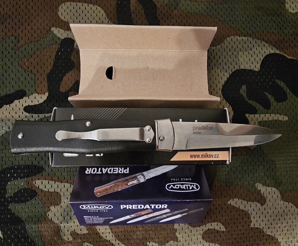 Mikov PREDATOR Messer,,Nagelneu  mit Originale Verpackung,,MADE IN TSCHECHIEN - Bild 3 von 4
