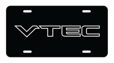 Honda Vtec Plate Metal Novelty Vanity Plate Honda Vtec Plate Metal Novelty Vanity Plate