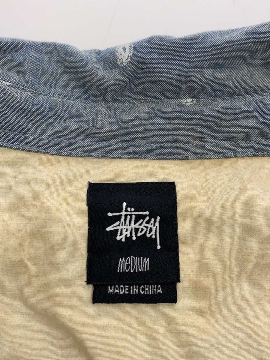 STUSSY Long Sleeve Shirt M Cotton IDG thumbnail 3