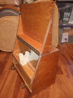 Vintage General Luggage Antique Bullseye Shooting Range Box Nice | eBay