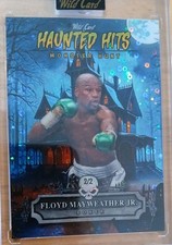 Floyd Mayweather Jr Haunted Hits 2/2 Monster Hunt Wild Card Ultra Rare SSP #2/2