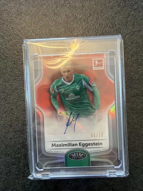 2020-21 Topps Tier One Bundesliga - BreakoutAutographs Maximilian Eggestein /10