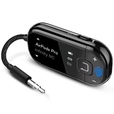 Bluetooth 5.4 Adapter OLED Display Auracast aptX Avantree Voyager Wireless Chip