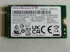 Union Memory AM620 RPJTJ512MEE10WX 512 GB NVMe 42mm Solid State Drive