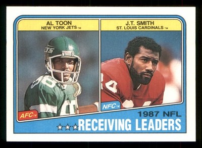 1988 Topps #216 - Al Toon / J.T. Smith LL -