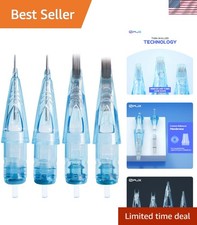 WJX Tattoo Cartridges Needles Disposable Supply 50Pcs Mixed Size Round Liner ...
