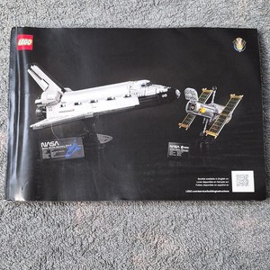 LEGO 10283 NASA Space Shuttle Discovery Manual Booklet Illustrated EN/FR/ES