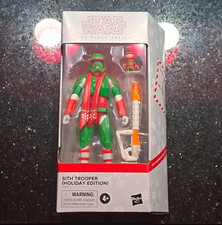 Hasbro Star Wars Black Series Sith Trooper Holiday Edition Action Figure