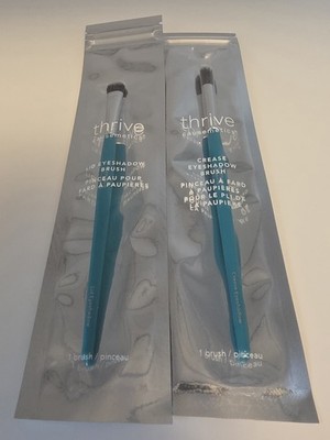 Thrive Causemetics Eye Makeup Brush Lot Lid & Crease Eyeshadow Brushes NIP